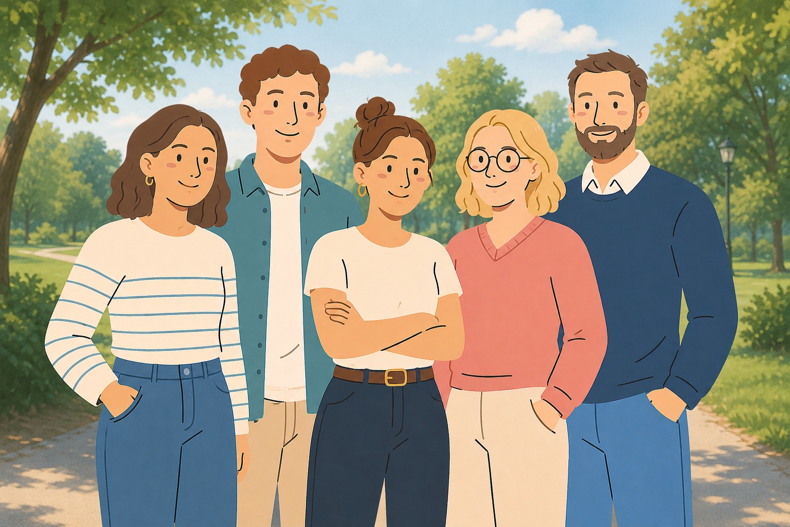 L'équipe Esprit de Famille