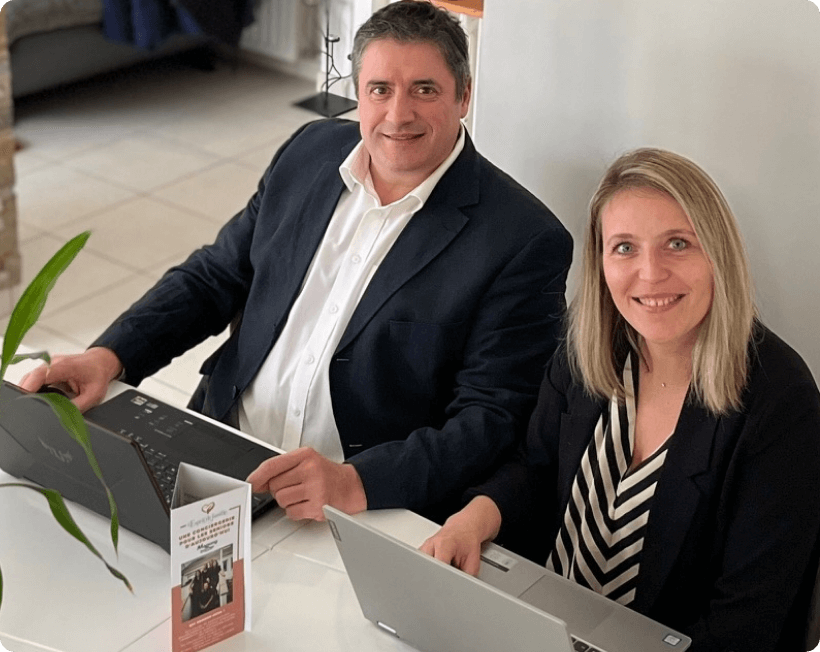 Éric et Vanessa, co-fondateurs d'Esprit de Famille